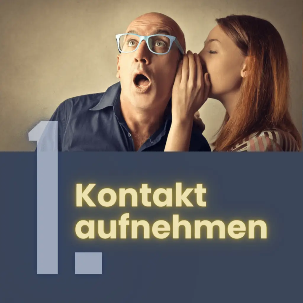 Immoprofis365 Immobilien-Tippgeber-Prämie: Schritt 1 Kontakt aufnehmen