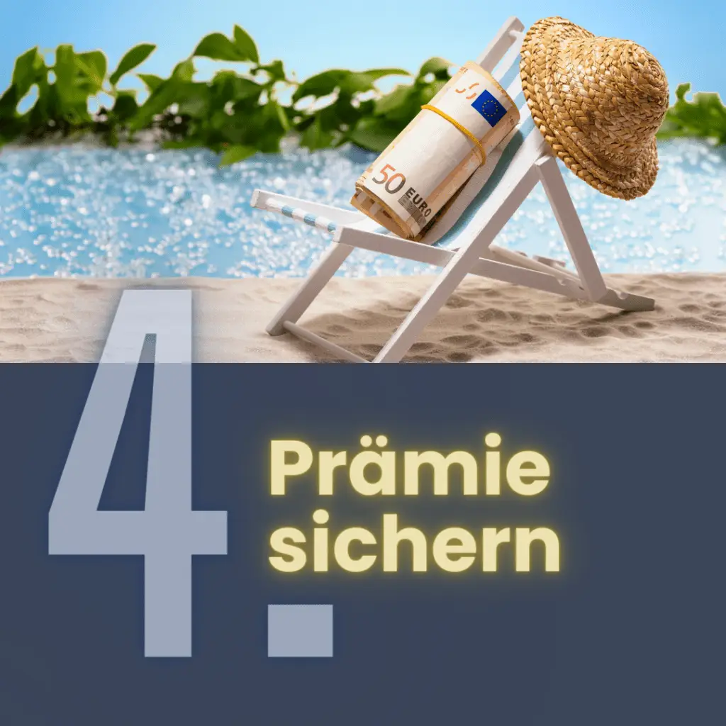 Immoprofis365 Immobilien-Tippgeber-Prämie: Schritt 4 Prämie sichern