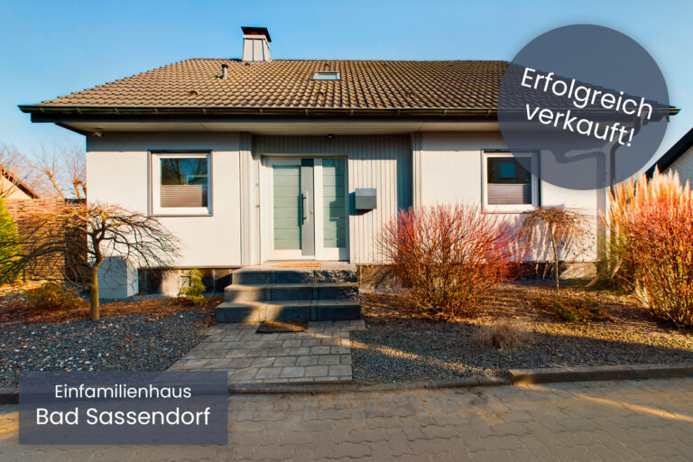 Einfamilienhaus in Bad Sassendorf von der Immoprofis365 GmbH erfolgreich verkauft
