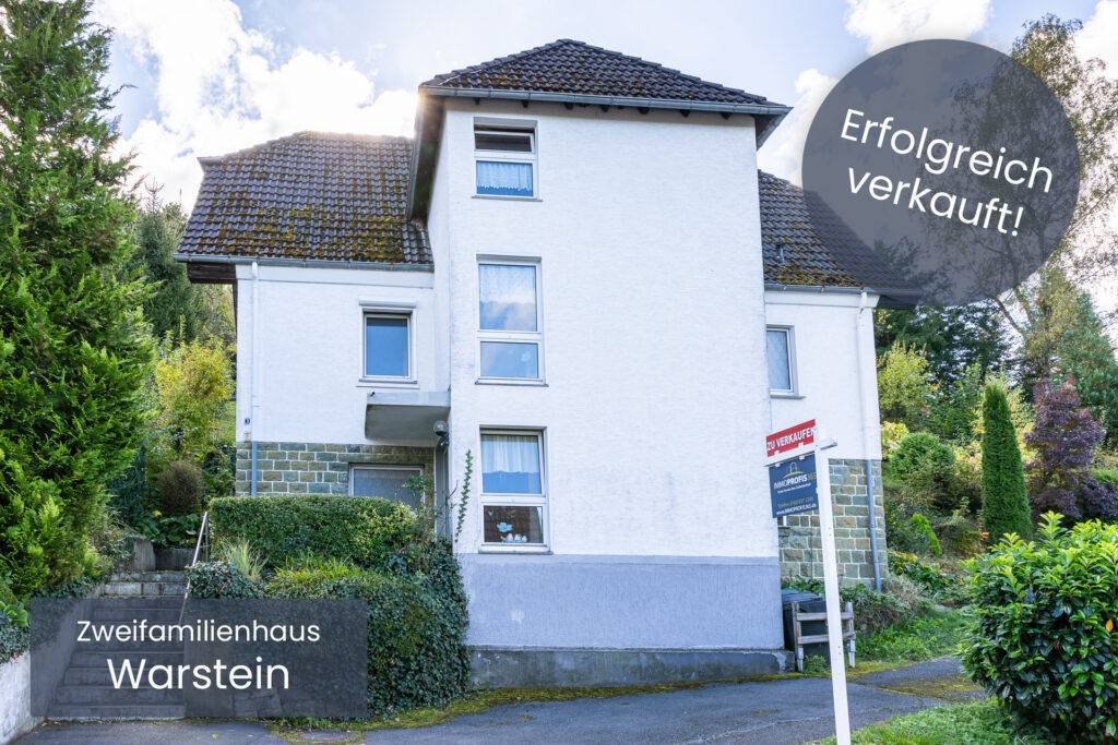 Zweifamilienhaus in Warstein–Allagen von der Immoprofis365 GmbH erfolgreich verkauft
