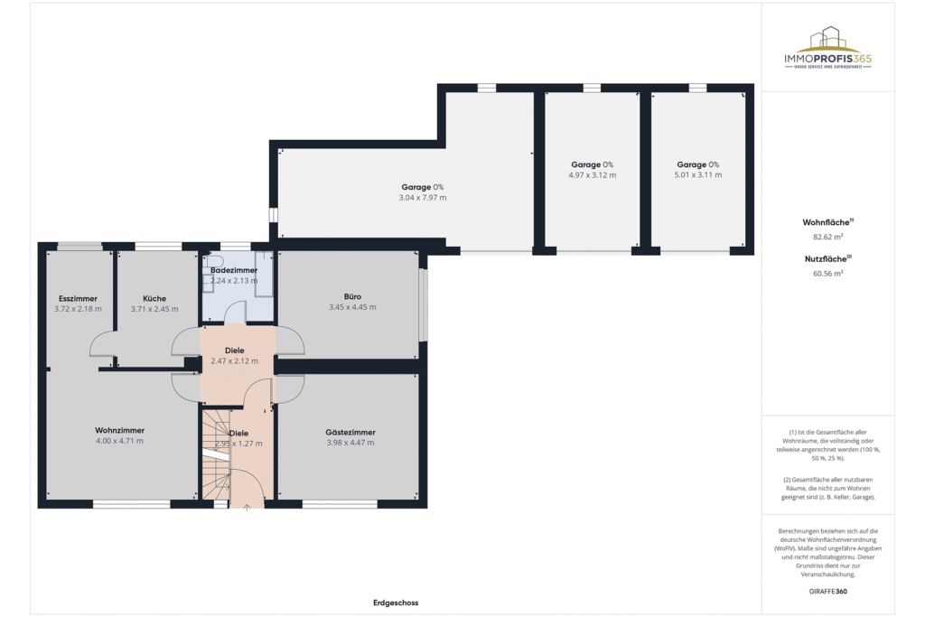 Immoprofis365 GmbH - Zweifamilienhaus mit großem Grundstück in Warstein–Belecke Grundriss