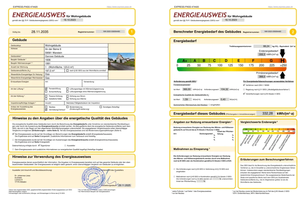 Immoprofis365 GmbH - Einfamilienhaus in Warstein