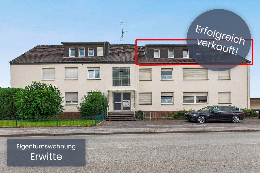 Eigentumswohnung in Erwitte von der Immoprofis365 GmbH erfolgreich verkauft