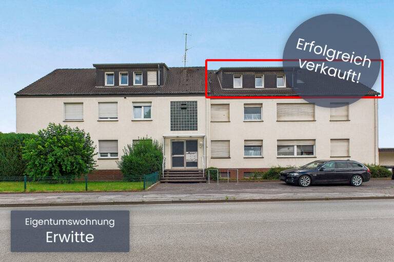 Eigentumswohnung in Erwitte von der Immoprofis365 GmbH erfolgreich verkauft