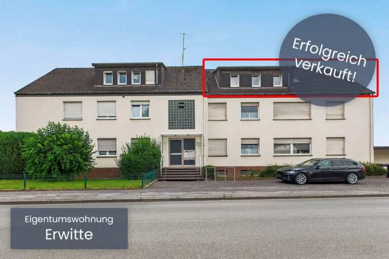 Eigentumswohnung in Erwitte von der Immoprofis365 GmbH erfolgreich verkauft