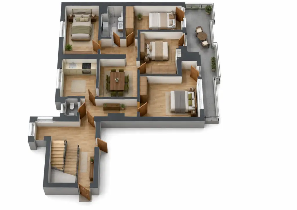 Grundriss ETW Olsberg