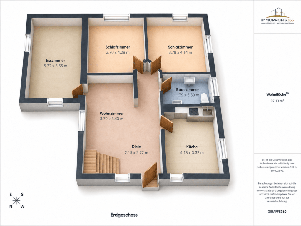 Grundriss Erdgeschoss