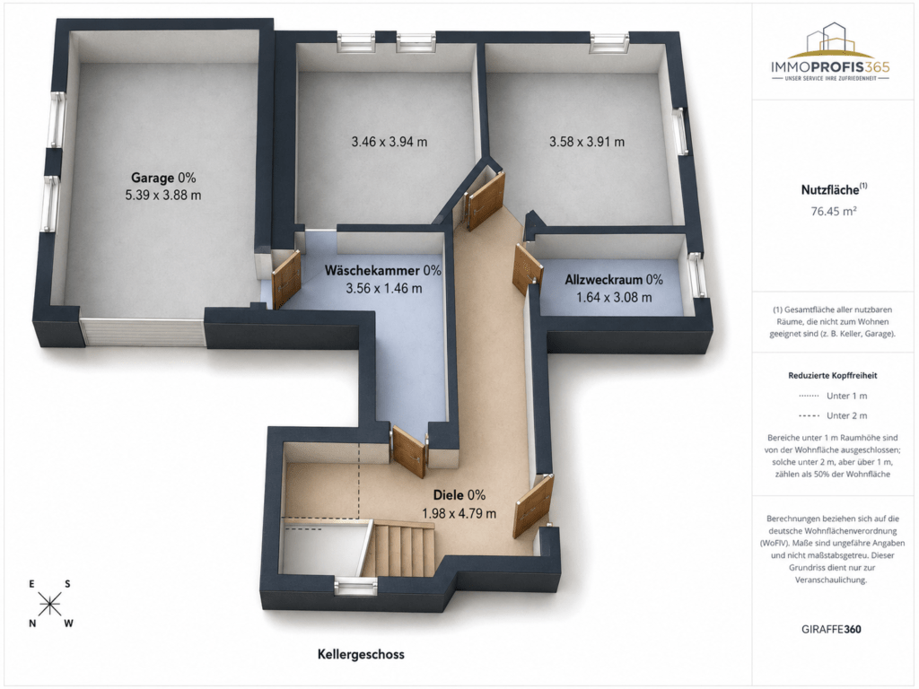 Grundriss Kellergeschoss