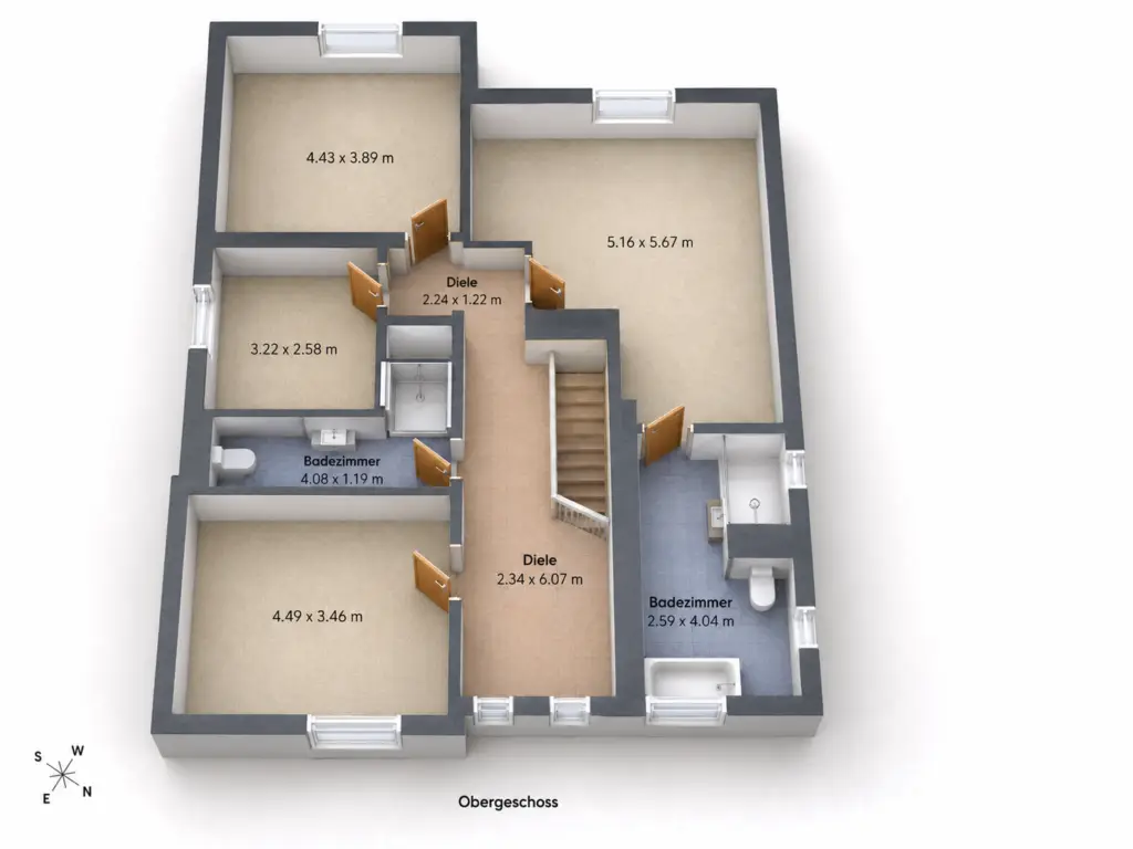 Grundriss OG